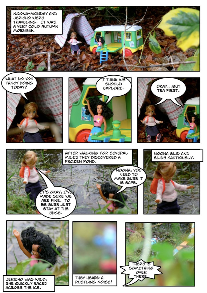 Noona-Monday and Jericho. Camping Trip PAGE 1